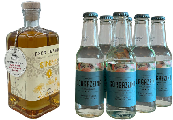 GIN7 Camomilla + GORGAZZINA Botanical Tonic Water (1 pz + 6pz)